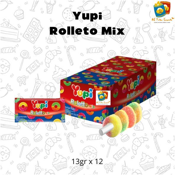 

Yupi Roletto Mix (1 Box Isi 12)