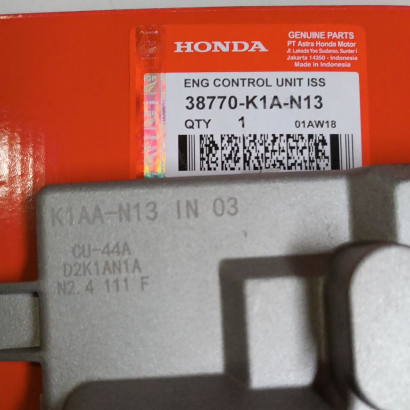 ECCU ECU ECM BEAT LED 2020 UNIT ISS K1A