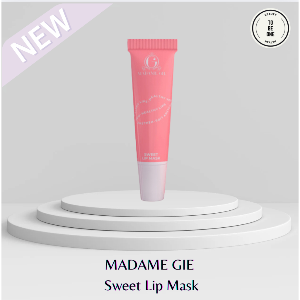 MADAME GIE Sweet Lip Mask Lip Scrub Vitamin E, Lip Balm, Moisturizer, Serum Bibir Cerah 100% ORIGINA