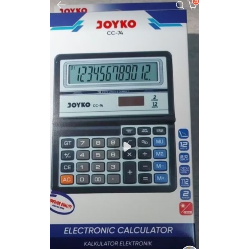 

CALCULATOR CC-74 JOYKO