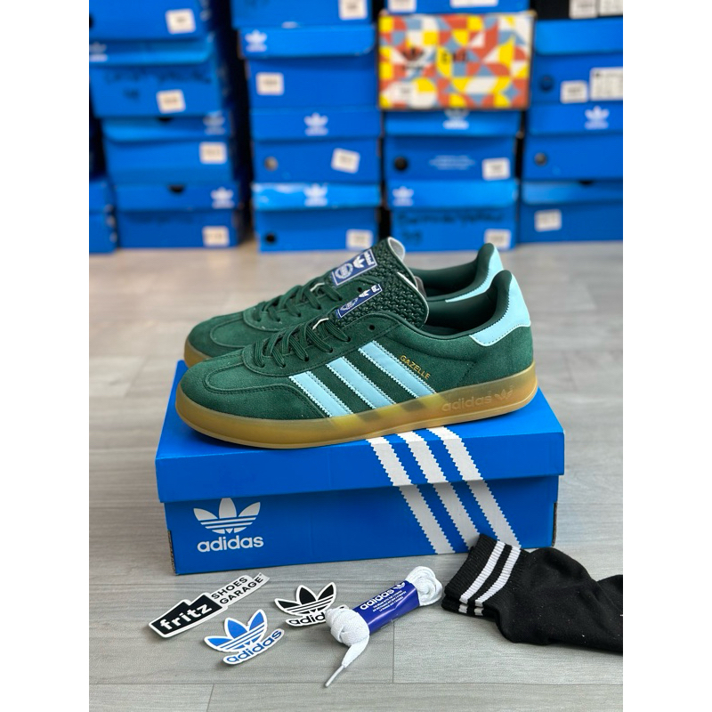 Adidas gazelle indoor green tosca