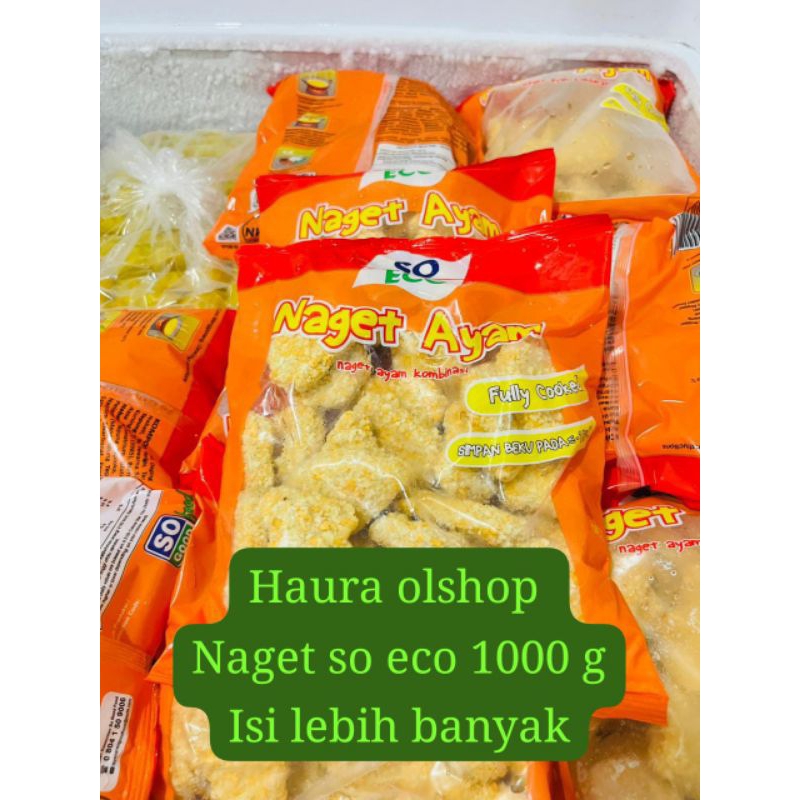 

Naget so eco 1 kg isi lebih banyak