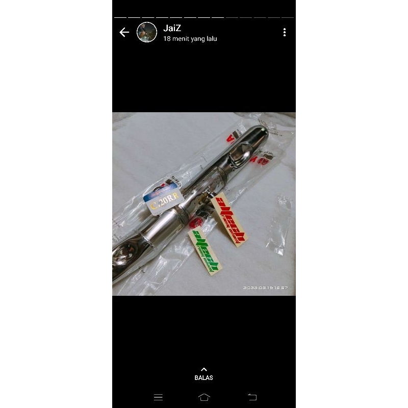 COD KNALPOT ALTECH ORIGINAL RKKING C15 C17 C20RR C17RC