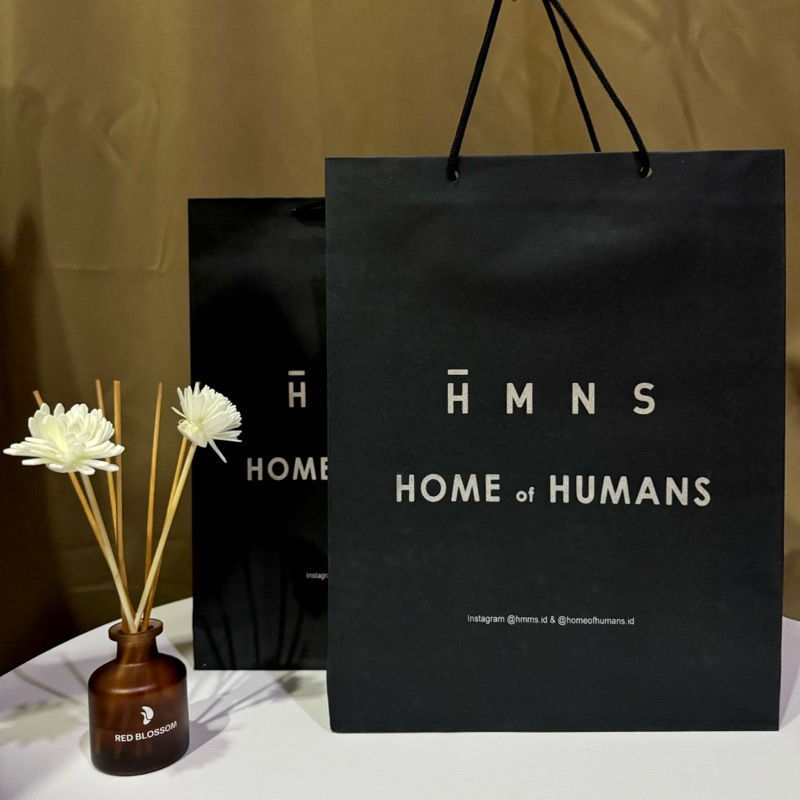 Paper Bag HMNS Hitam Paper Bag Pembungkus Kado