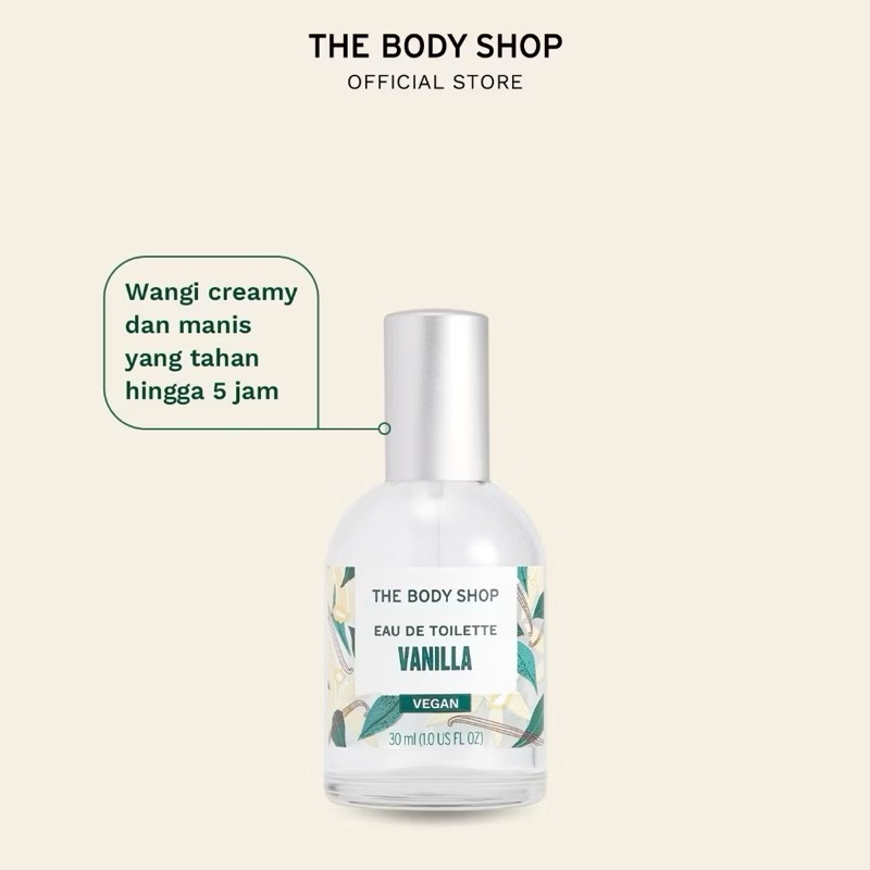 eau de toilette VANILLA 30ml Original Counter