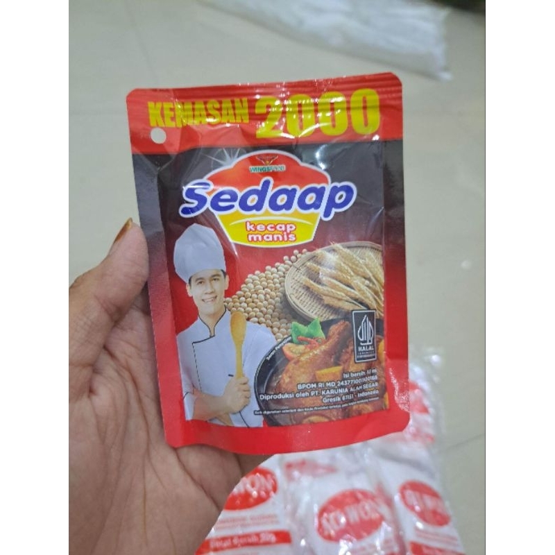 

PROMO!! (5Bks) KECAP SEDAAP 77Gram - KECAP MANIS