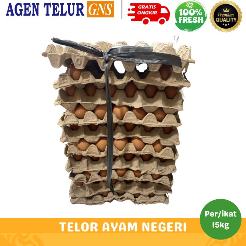 

Telur 1 Tray dengan Berat 15kg per Tray - Segar, Berkualitas, dan Siap Antar!