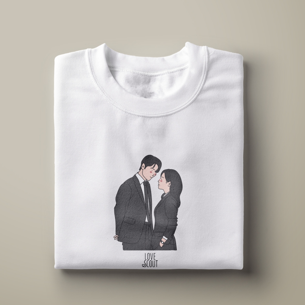 KAOS KDRAMA LOVE SCOUT KOREAN DRAMA T-SHIRT KOREAN DRAMA KDRAMA MERCHANDISE KAOS DRAMA KOREA