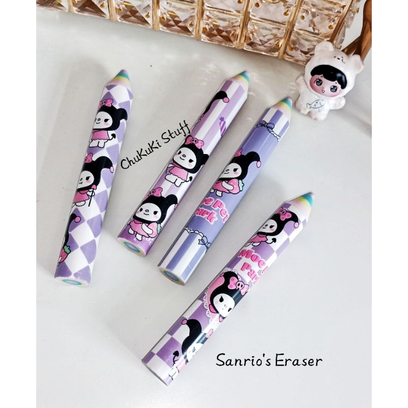

Penghapus pensil lucu Sanrio Kuromi