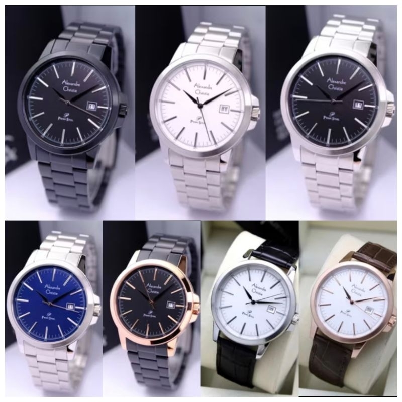 ALEXANDRE CHRISTIE PRIA AC 1008 JAM TANGAN PRIA ALEXANDRE CHRISTIE ORIGINAL