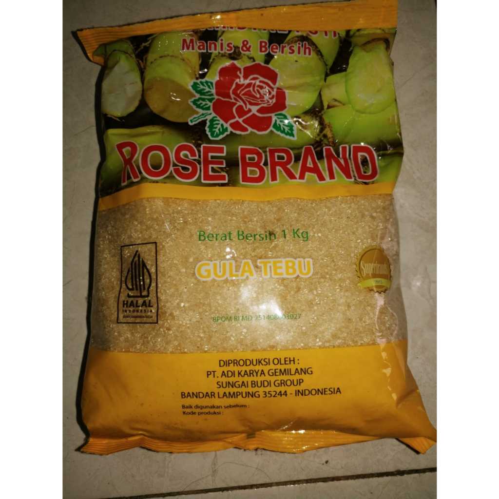 

1Kg Gula Pasir Rose Brand Kuning