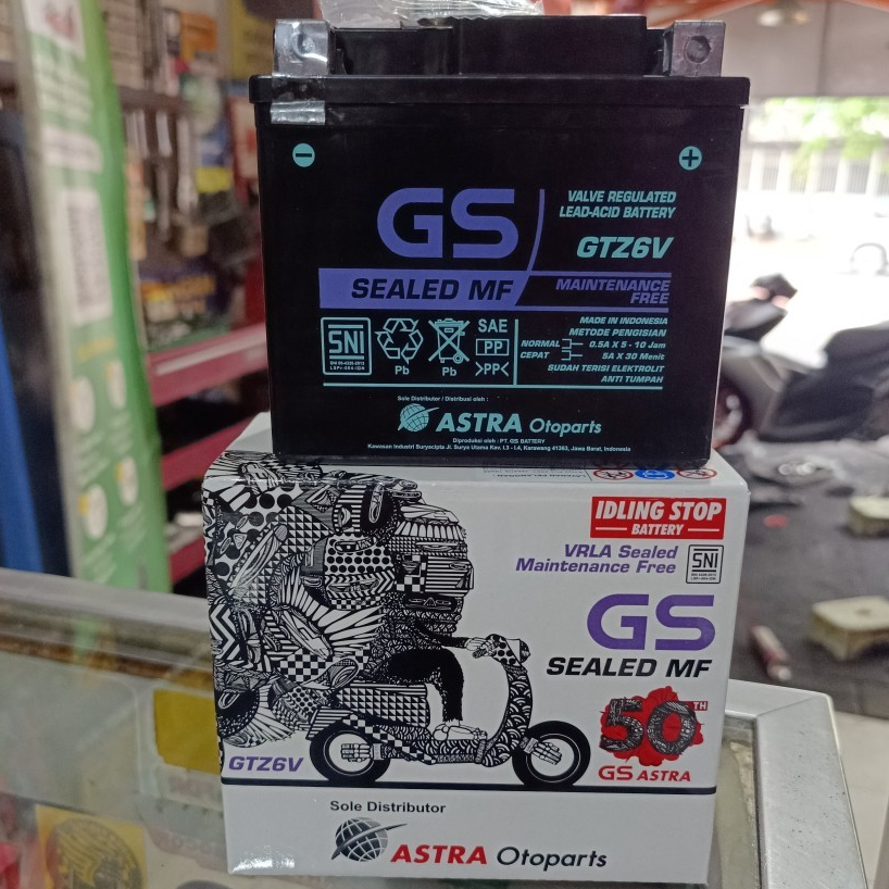 AKI GS ASTRA GTZ6V AKI GS ASTRA PCX 150 PCX 160 VARIO 160 VARIO 125 VARIO 150 AKI KERING GTZ6V