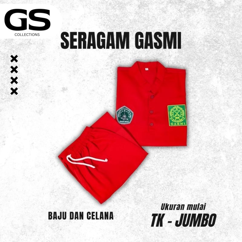 SERAGAM GASMI/BAJU SILAT GASMI/SAKRAL GASMI