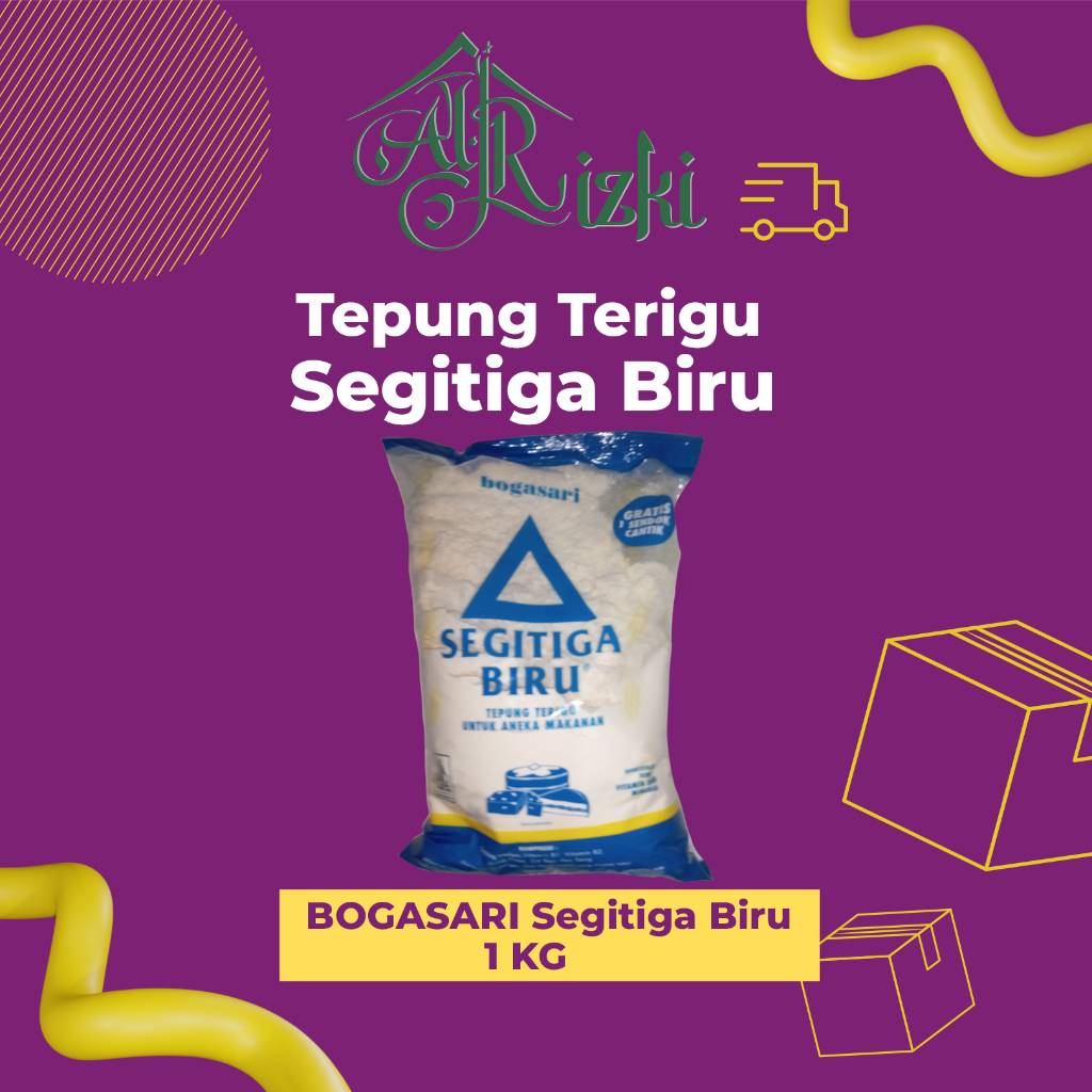 

Tepung Terigu Segitiga Biru 1 kg
