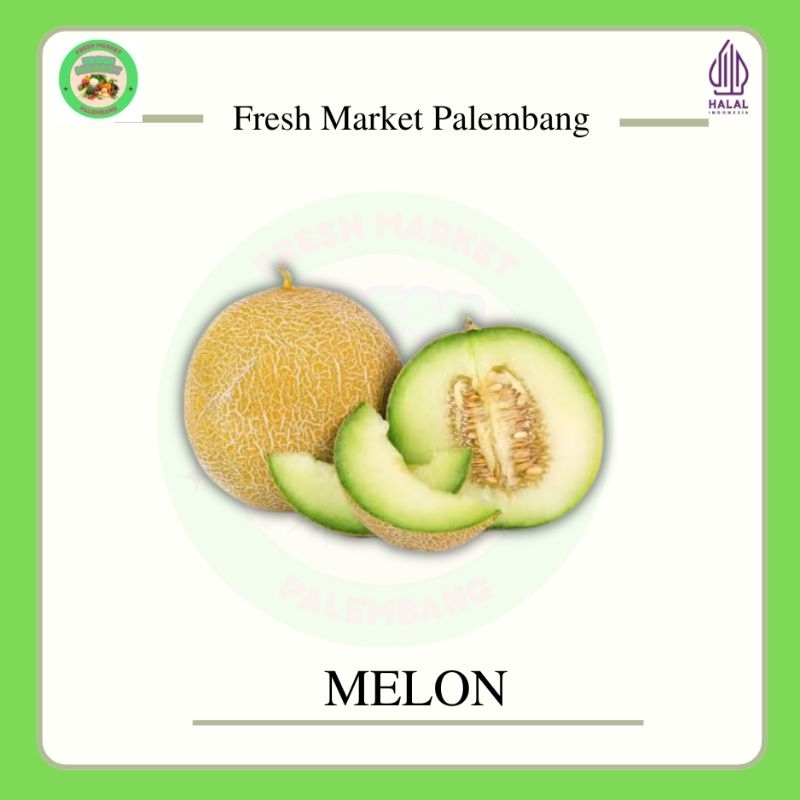 

Buah Melon Satu Buah -Fresh Market Palembang-