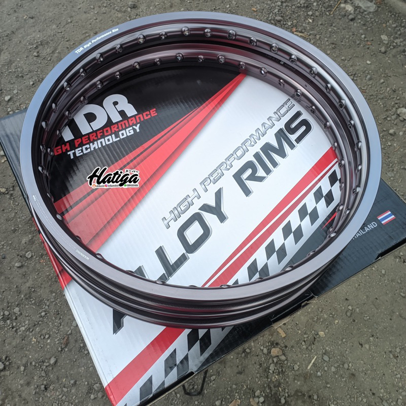 VELG TDR 140 160 ring 17 GREY TITAN asli original TDR