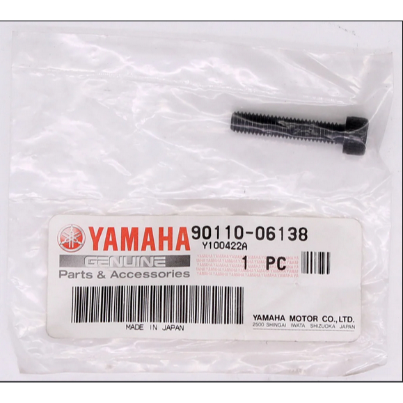 Baut Jalu Stang End Grip Xmax , New Vixion Hitam Asli Original Yamaha