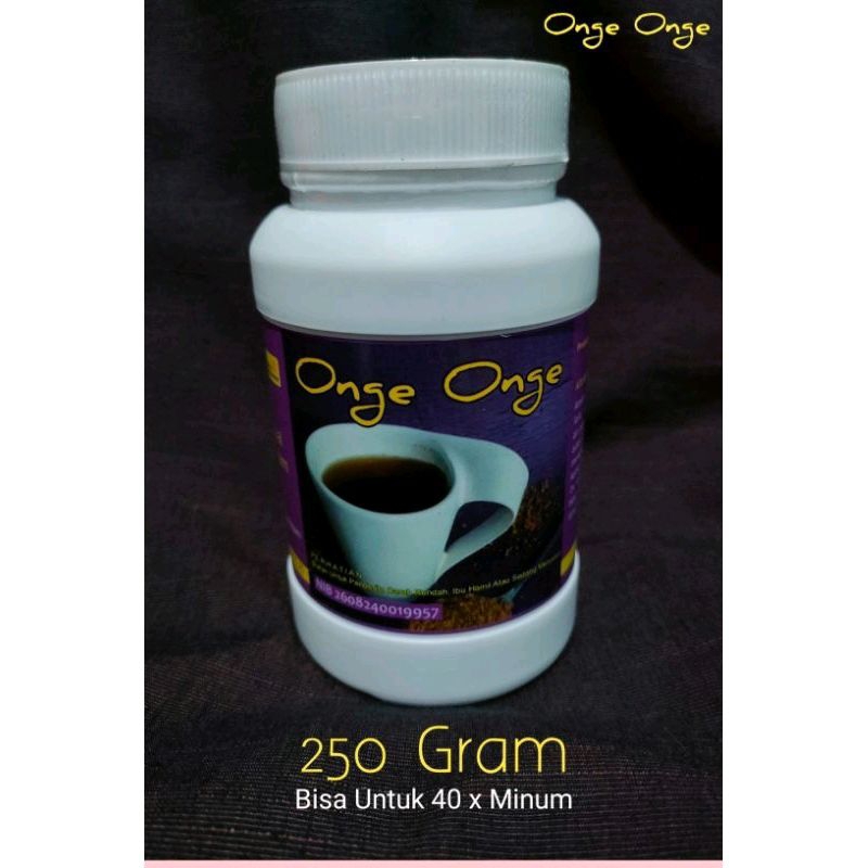 

0OngE OngE Besar Botol Putih Serbuk Herbal Ketumbar Hitam 250 Gram