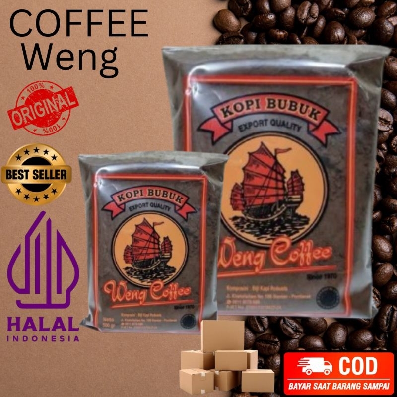 

Kopi weng legendaris Pontianak 1kg