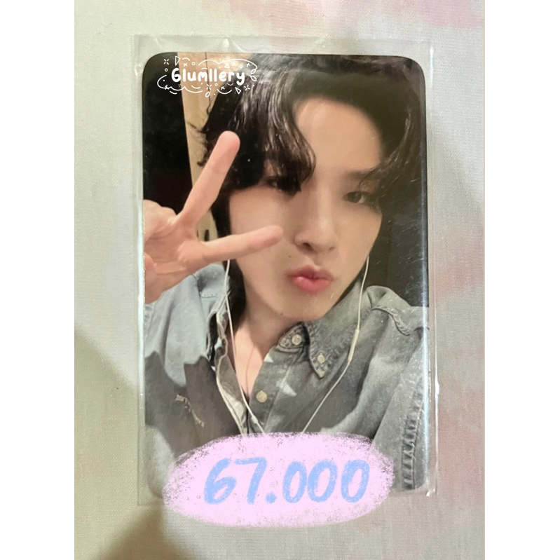 PHOTOCARD OFFICIAL JUNGHWAN TREASURE FANSIGN HELLO TOUR BANGKOK BKK THAILAND