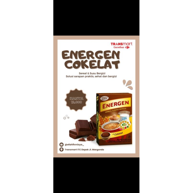 

Energen Cokelat