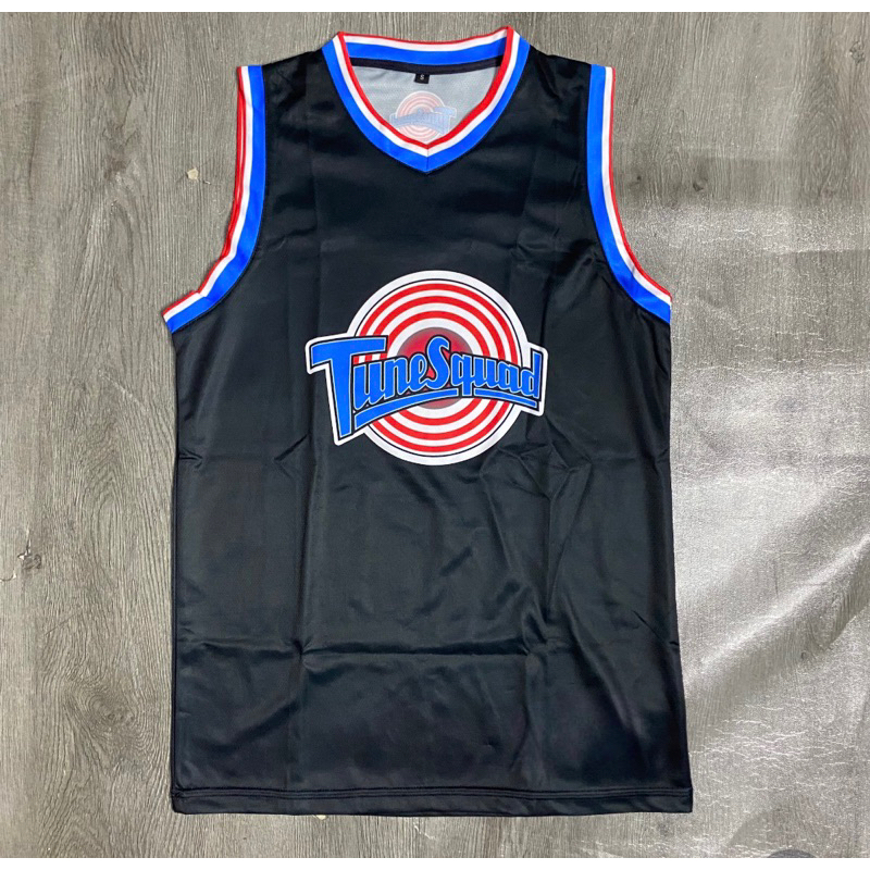 [ORIGINAL] Jersey Jordan Bulls #23 Tune Squad Hitam Black Kaos Basket Baju Basket Tshirt