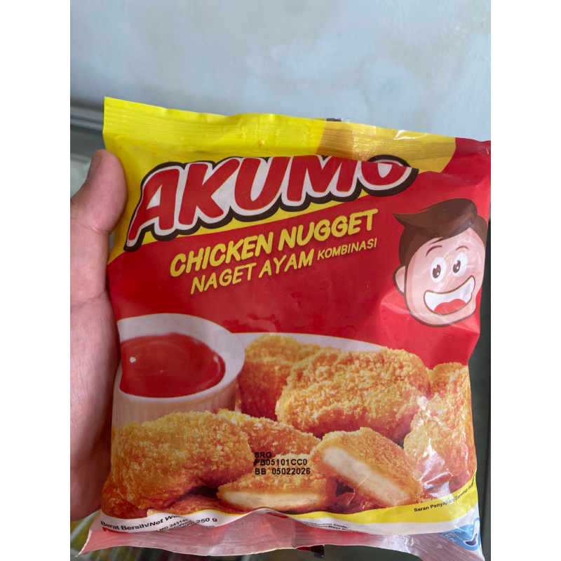 

Akumo chiken nugget 250 gr