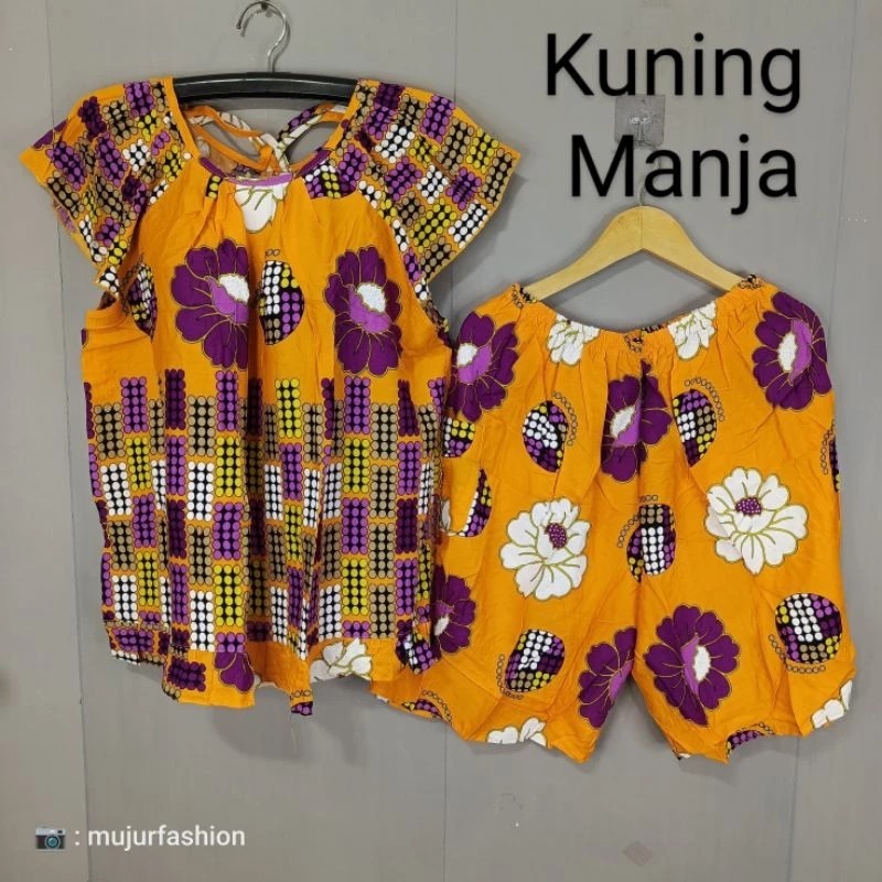 PAKAIAN SETELAN Setelan Hot Pants Gajah Putih Terbaru Kekinian Ld 130 jumbo