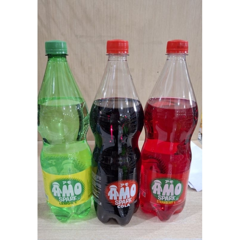 

Amo sparkling water 1 liter all variant