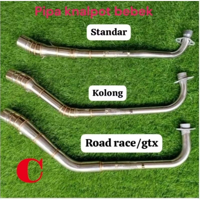 LEHER KNALPOT BEBEK ROAD RACE LEHER KNALPOT BEBEK ROAD RACE JUPITER Z VEGA GRAND ASTREA ALL BEBEK LE