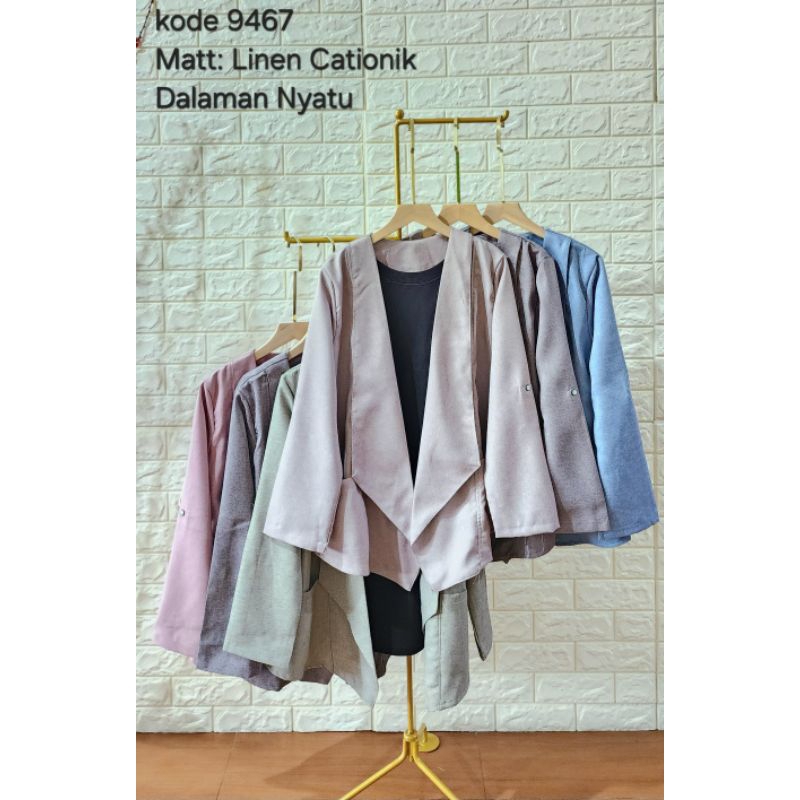 Blazer wanita inner 9467