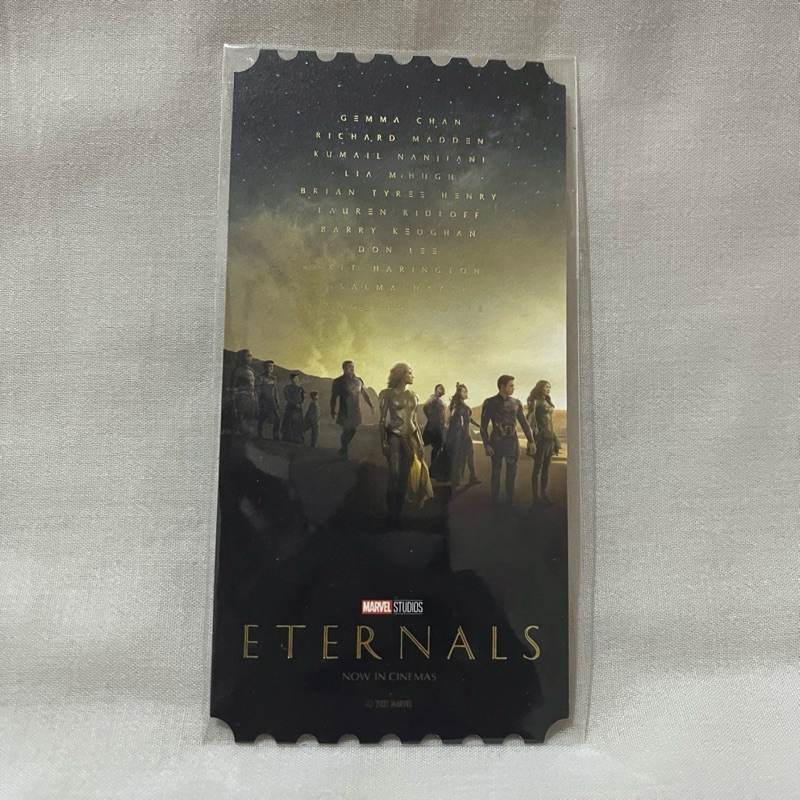 Eternals – Megabox Korea Original Collectible Ticket