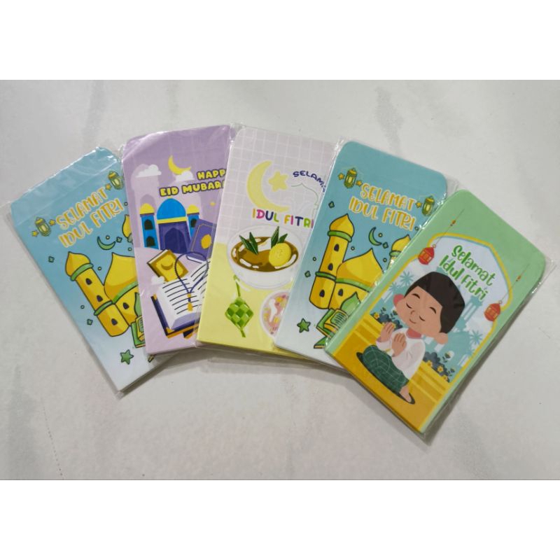 

Amplop Lebaran Selamat Idul Fitri Mini | Angpau Lebaran isi 10 pcs