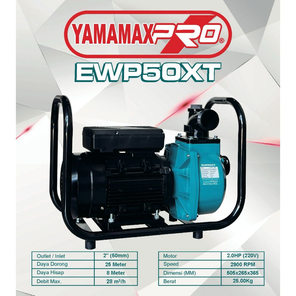 Pompa Alkon Output 2" 3 "/ Pompa Sawah Yamamax Pro EWP 50 XT  Yamamax PRO EWP 80 XT  Pompa Sedot Ban