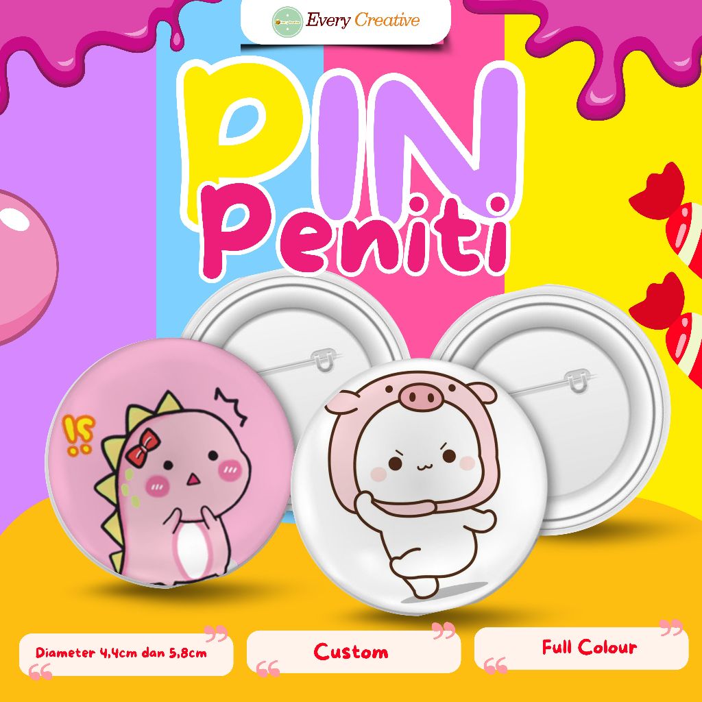 PIN PENITI CUSTOM - PIN BROSS CUSTOM