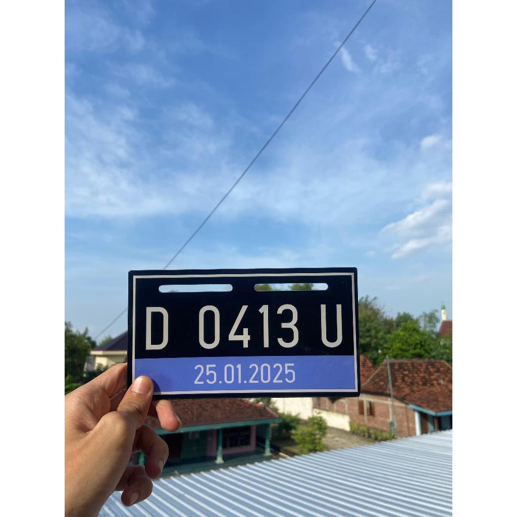 Plat nomor sepeda listrik yang viral simple Disemua sepeda listrik BY CREATIVEWAR