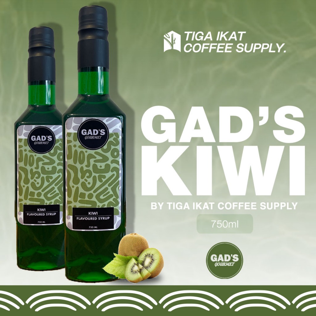 

Gads Sirup Kiwi - Coffee Syrup Flavour - 750 ml