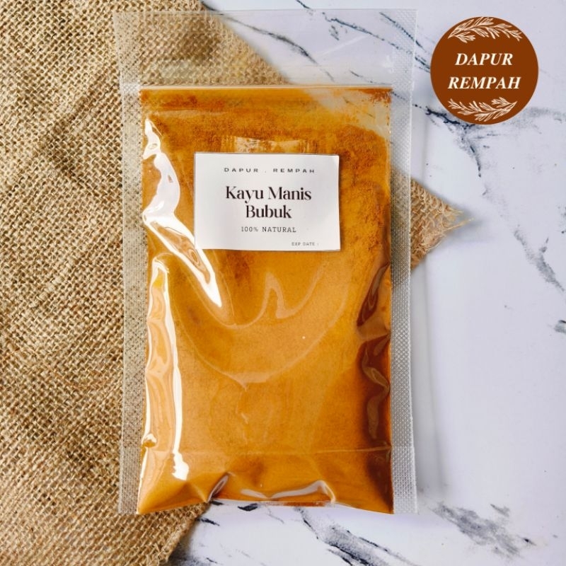 

Dapur Rempah Kayu Manis Bubuk Cinnamon Powder