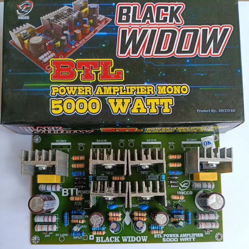 Driver power BTL Black widow Vc