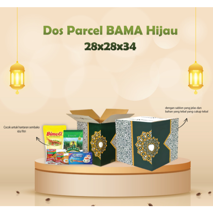 

Dos Parcel BAMA Hijau (28x28x34)