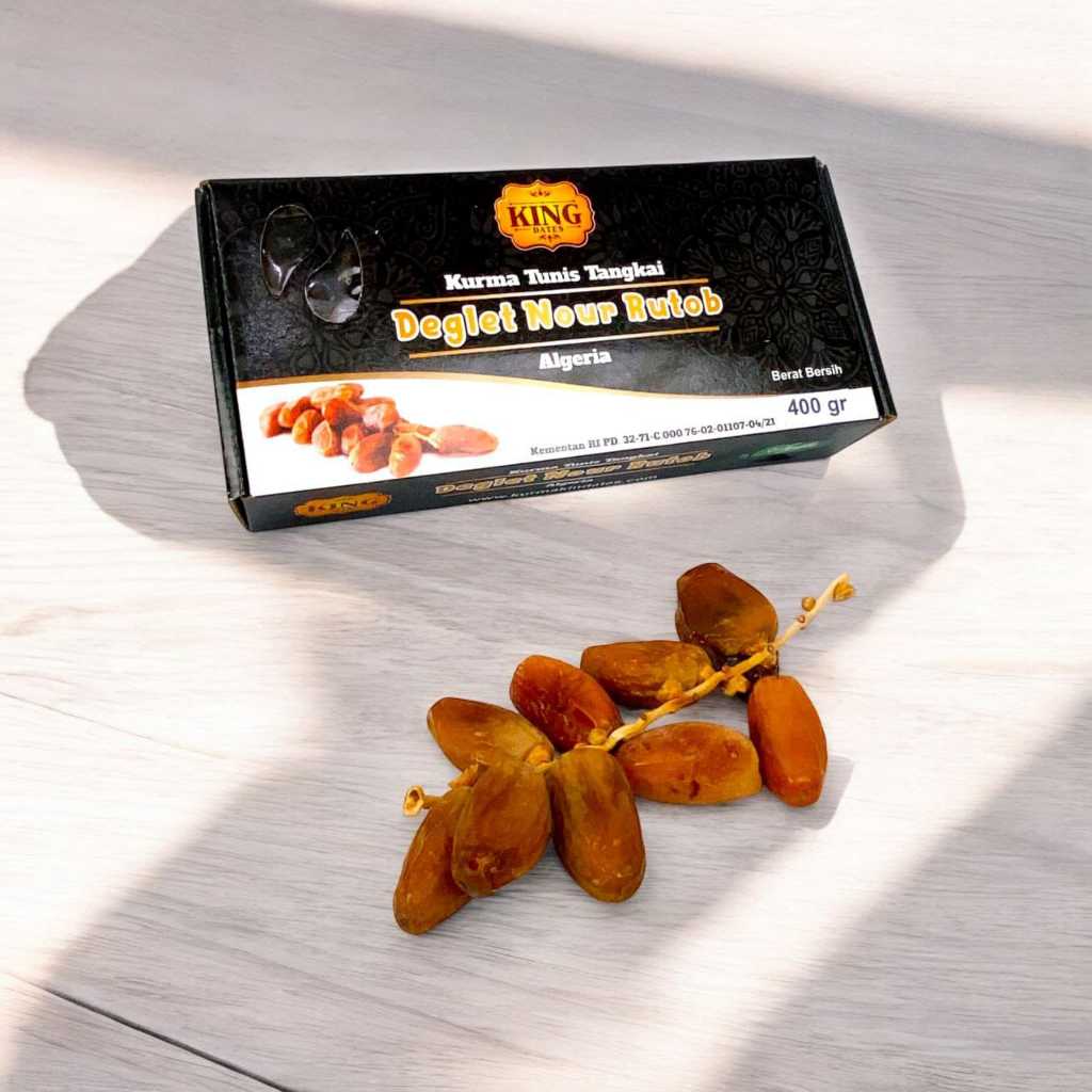 

Kurma tunis tangkai 400gr deglet nour