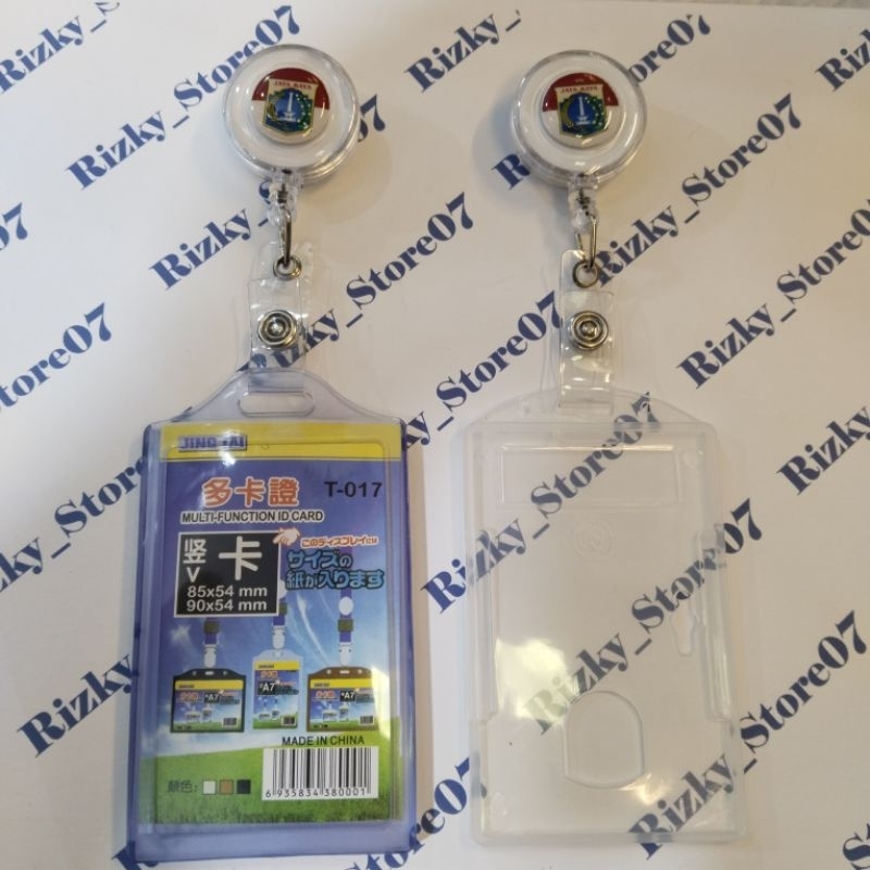 

holder id card /yoyo casing id card jaya raya pemprov DKI jakarta