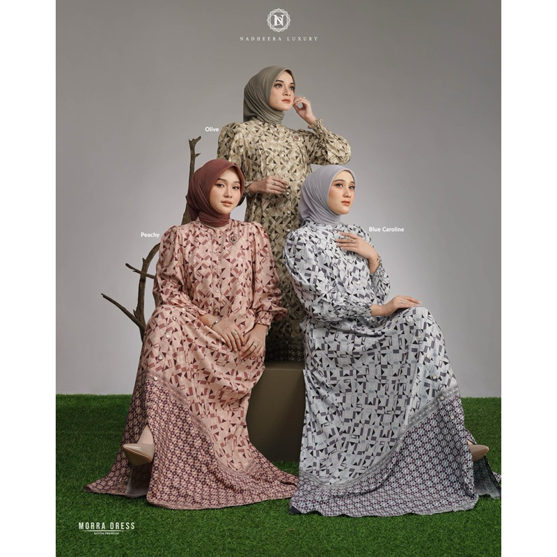 MORRA DRESS, gamis nadheera, dress nadheera luxury