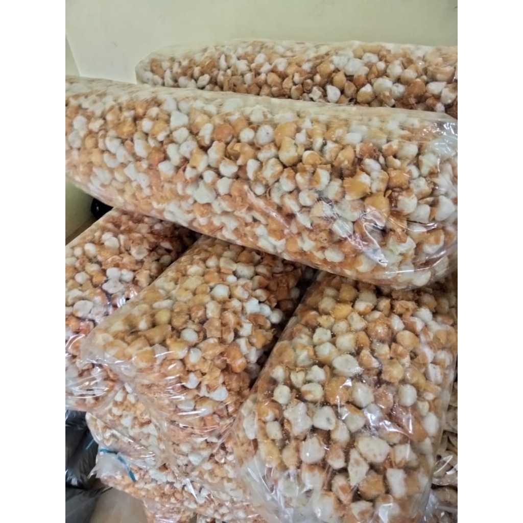 

Batagor mini/Siomay mini kering. Toping baso aci 5 kg. MURAH renyah, garing