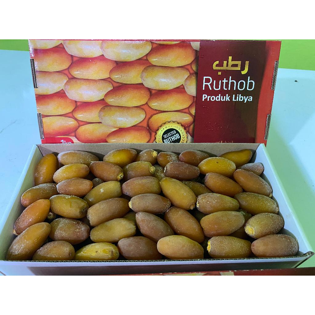 

kurma ruthob korma frozen premium quality segar enak produk libya lembut segar