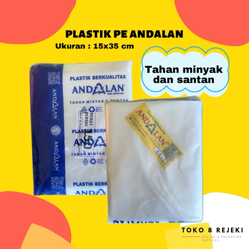 PLASTIK ES ANDALAN 10x25 cm