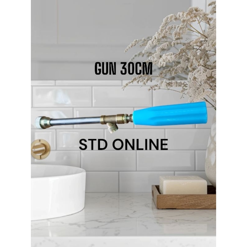 GUN SPRAYER 30CM STIK SANCHIN CUCI MOTOR