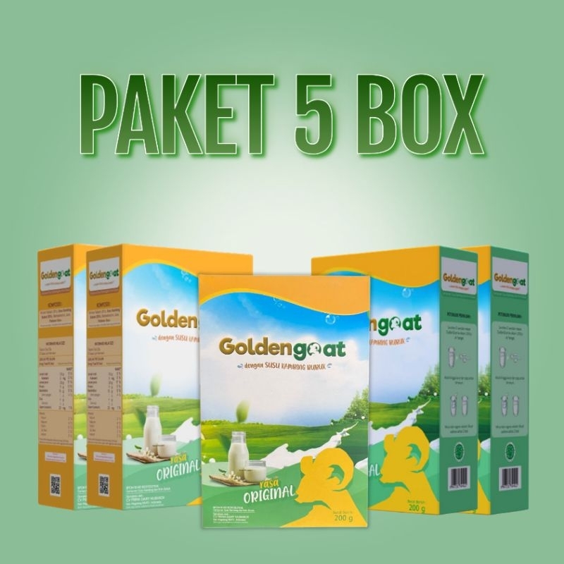 

SUSU ETAWA GOLDENGOAT PAKET 5 BOX