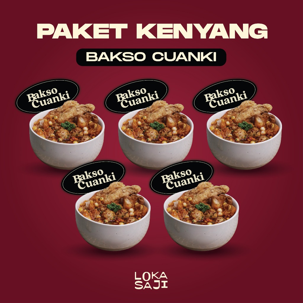

LOKASAJI - Paket Kenyang Bakso Cuanki