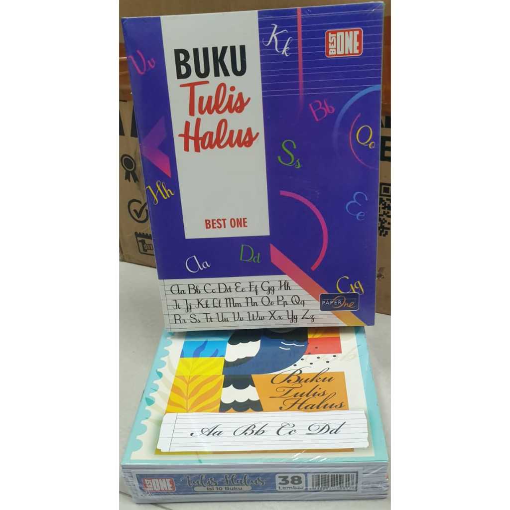 

BUKU HALUS BEST ONE 38 LEMBAR 1PAK : 10 BUKU